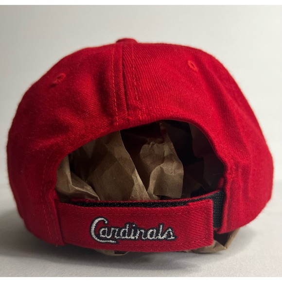 St. Louis Cardinals Hat Cap Red Autographed One Size - Picture 5 of 11